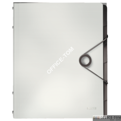 Teczka segregująca 6 przekładek PP Leitz Solid, biała 45691001