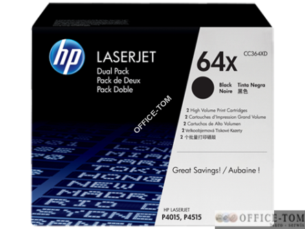 Toner HP CC364XD Czarny 2 X 24000str