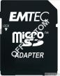 Karta pamięci EMTEC MicroSDHC z adapterem SD 16GB Silver Class 4 - 2
