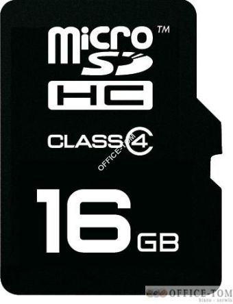Karta pamięci EMTEC MicroSDHC z adapterem SD 16GB Silver Class 4