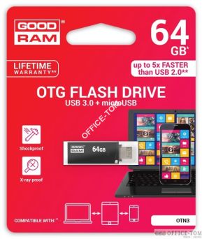 Pamięć USB GOODRAM 64GB OTN3 czarny USB 30