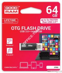 Pamięć USB GOODRAM 64GB OTN3 czarny USB 30