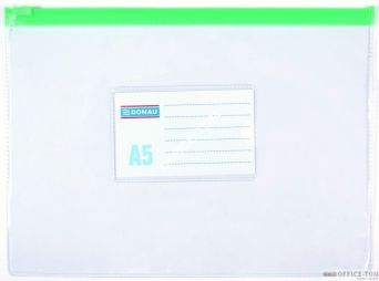 Koszulka Donau ziPPer bag PVC A4 330 x 240 mm z suwakiem