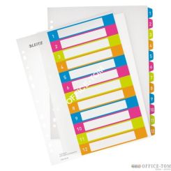 Przekładki plastikowe do nadruku tekstu na kartę, LETIZ WOW, 1-12