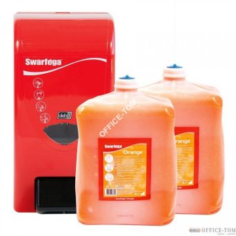 Zestaw DEB! Swarfega Orange 2pasty 4l +dozownik