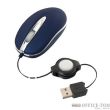 Mysz mini optyczna TRACER TRM-125  APUR BLUE  USB- zwiajny niebieska - 4