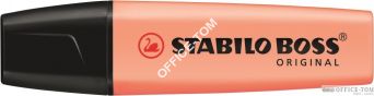 Zakreślacz STABILO BOSS ORIGINAL, pastelowy pomarańczowy