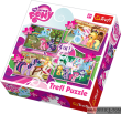 Puzzle My Little Pony Wakacje kucyków - Puzzle 4w1  70 elementów TREFL 34153 - 5