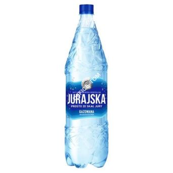 Woda gazowana Jurajska 1.5L zgrzewka 6 szt.