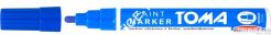 Marker olejowy z farbą, końcówka 2,5mm - niebieskie Toma