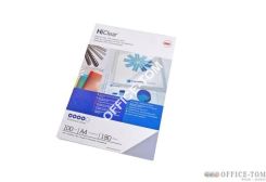 Okładki do bindowania GBC przezroczyste PVC A4 200 mic 100 sztuk