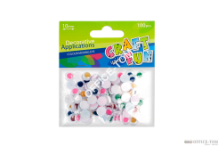 Ozdoba Dekoracyjna Kolor Oczy 10Mm CRAFT WITH FUN
