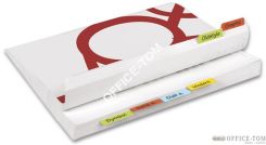 Indeksy samoprzylepne dwustronne 3L 12x40 mm/białe