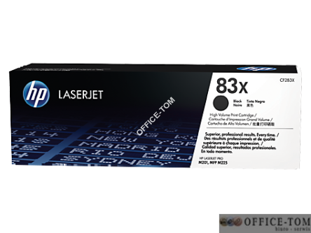 Toner HP 83X (CF283X) czarny 2200str