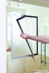 DURAFRAME POSTER A2 samoprzylepna magnetyczna rama w formacie plakatowym, srebrna