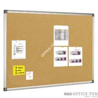 Tablica korkowa BI-OFFICE w ramie aluminiowej 600X450