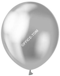 Balony Beauty&Charm, platynowe srebrne 12', 50 szt., Godan