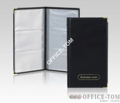Wizytownik na 48 wizytówek WI-10 Biurfol Czarny