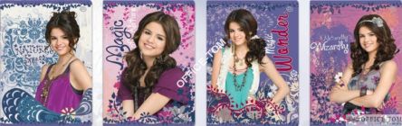 Zeszyt A5 16 linia podwójna kolorowa Czarodzieje z WAVERLY PLACE  INTERDRUK