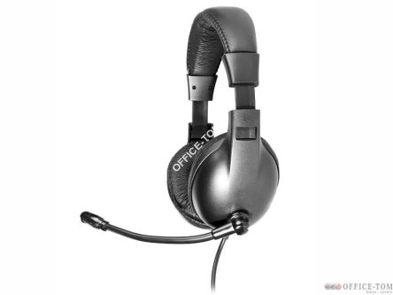 Słuchawki z mikrofonem  TRACER VEGA BLACK Mini-jack Czarny