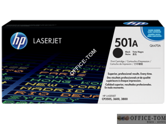 Toner HP 501A (Q6470A) czarny 6000str