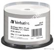 Płyta VERBATIM CD-R  cake 50  700MB  52x  WIDE SILVER INKJET PRINTABLE NON ID - 3