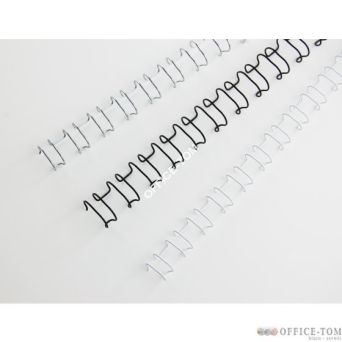 Grzbiety drutowe GBC A4 21L 10 mm czarne (100)