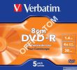 Płyta VERBATIM mini DVD-R  jewel case  1.4GB  4x  hard coat - 2