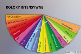 Papier xero kolorowy A4 ROZOWY 80G karton- 5 ryz OPI74
