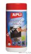 Sciereczki APLI do czyszczenia monitorow 100 szt. w tubie (AP11302) - 2