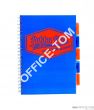 Project Book Neon A4 kratka Niebieski PUKKA - 2