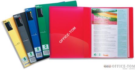 Album ofertowy A4 40 kieszeni czarna DCF144A SUPERIOR PENTEL