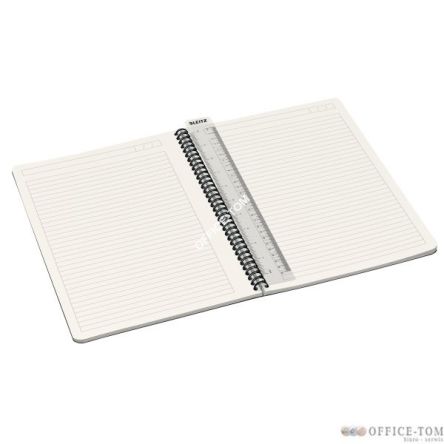 Kołonotatnik Office Card A4, w linie, niebieski 46480035 Leitz