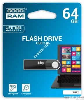 Pamięć USB GOODRAM 64 GB URA2 BLACK USB 20
