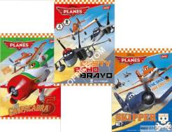 Zeszyt okładka laminowana A5, 16k., krata, PLANES DISNEY ST.MAJEWSKI