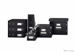 Pojemnik z 3 szufladami Leitz C&S, czarny