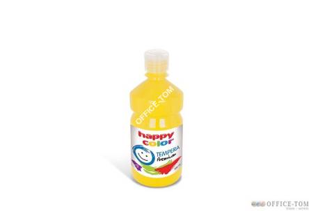 Farba tempera Premium 500ml, cytrynowy Happy Color