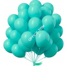 Balony turkusowe 50 szt. - POD ZAMÓWIENIE