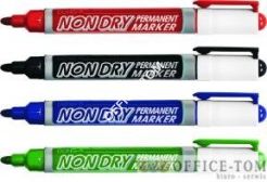 Marker DONG-A permanentny okrągła końcówka czerwony