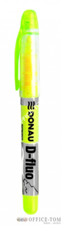 Zakreślacz DONAU D-Fluo żółty
