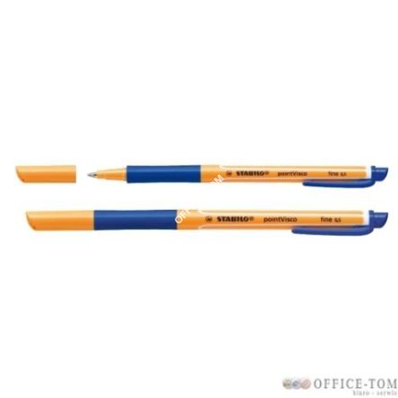 Pióro żelowe STABILO point Visco niebieski