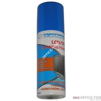 Pianka do czyszczenia monitorów i ekranów LCD/TFT ESPERANZA 100ml