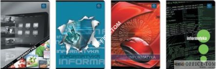 Zeszyt A5 60 kratka  informatyka INTERDRUK