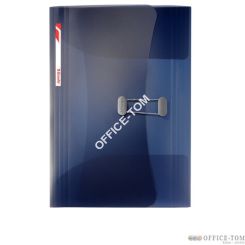 Teczka z gumką Intense  - grzbiet 15 mm, niebieski Esselte