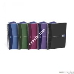 Kołonotatnik A4 90k PP OXFORD URBAN mix kratka