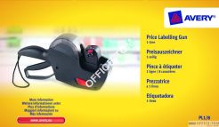 Metkownica cenowa jednorzędowa (8 znaków numerycznych), czarna Avery Zweckform