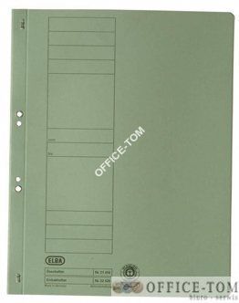 Skoroszyt z oczkiem MANI250 G A4 zielony Elba