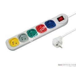 Listwa zasilająca/przedłużacz RAINBOW 5 gniazdek 15M