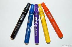 Marker gruby wodoodporny PENTEL okrągła końcówka Fioletowy