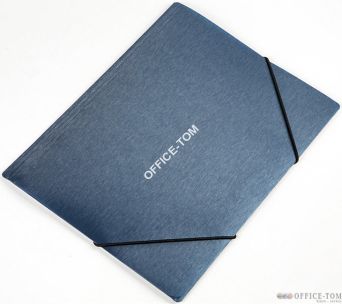 Teczka A5 z gumką SIMPLE niebieska Panta Plast